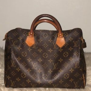 Authentic Louis Vuitton monogram speedy 30